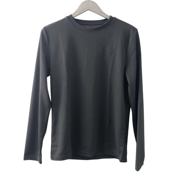 Spyder Gray Long Sleeve Thermal Tee Shirt NEW - Picture 1 of 6